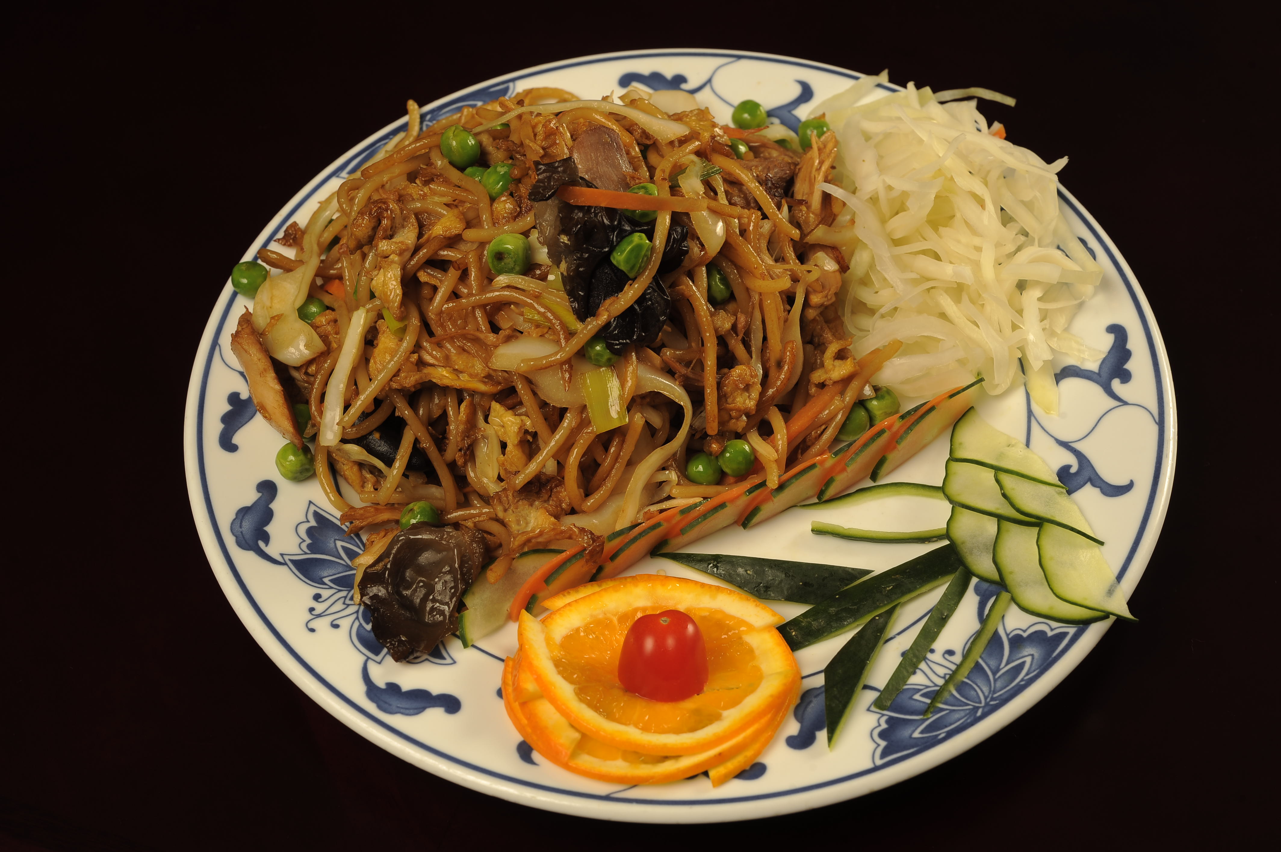 A2. Pečené špagety - Fried noodles